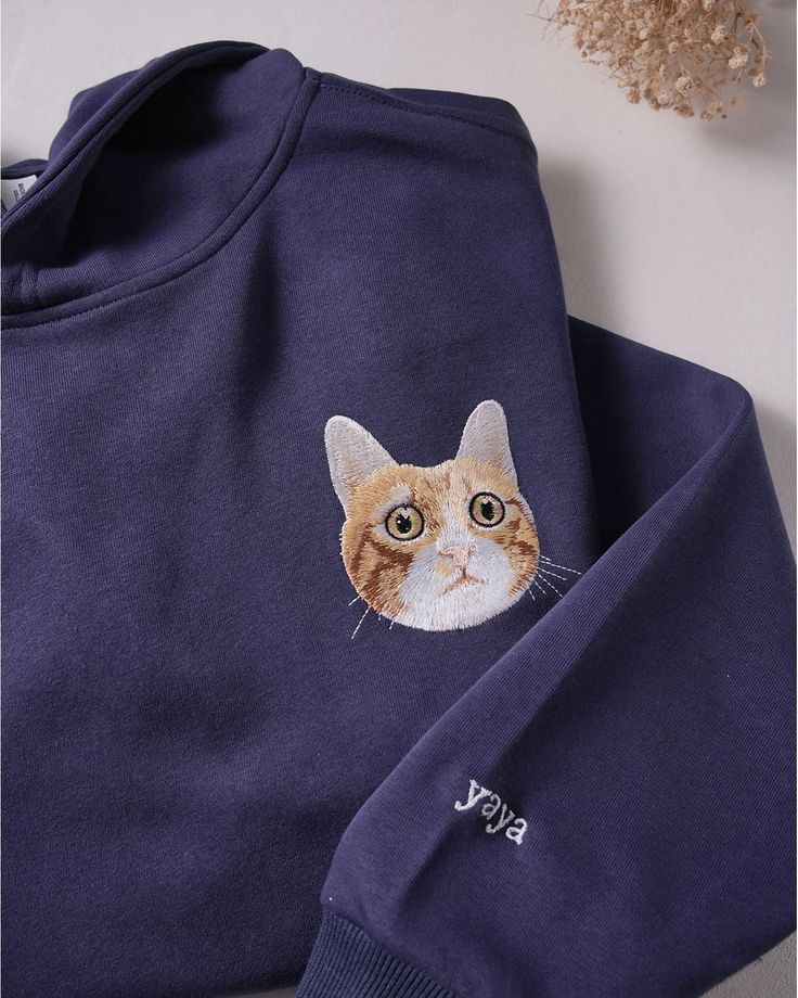 Poleron canguro personalizado con la cara y nombre de tu mascota 🐾