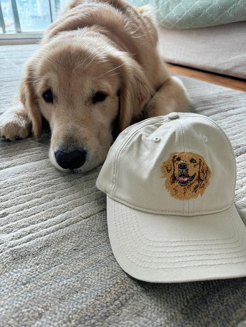Jockey personalizado con la cara y nombre de tu mascota 🐾