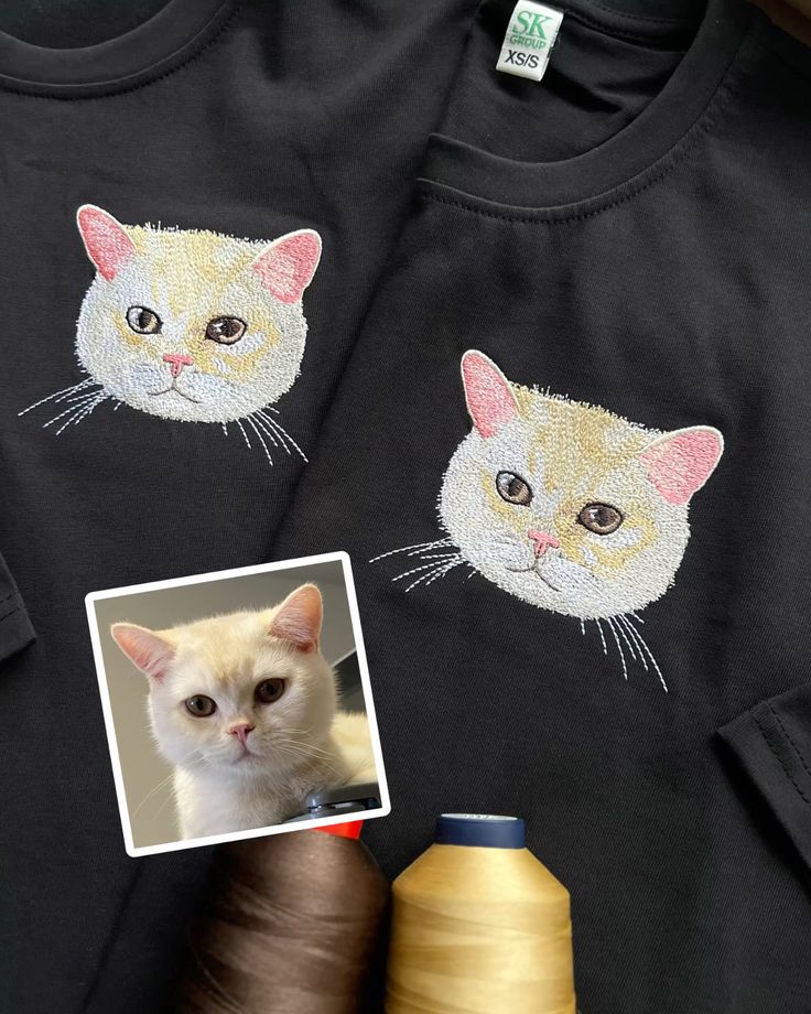 Polera personalizada con la cara y nombre de tu mascota 🐾